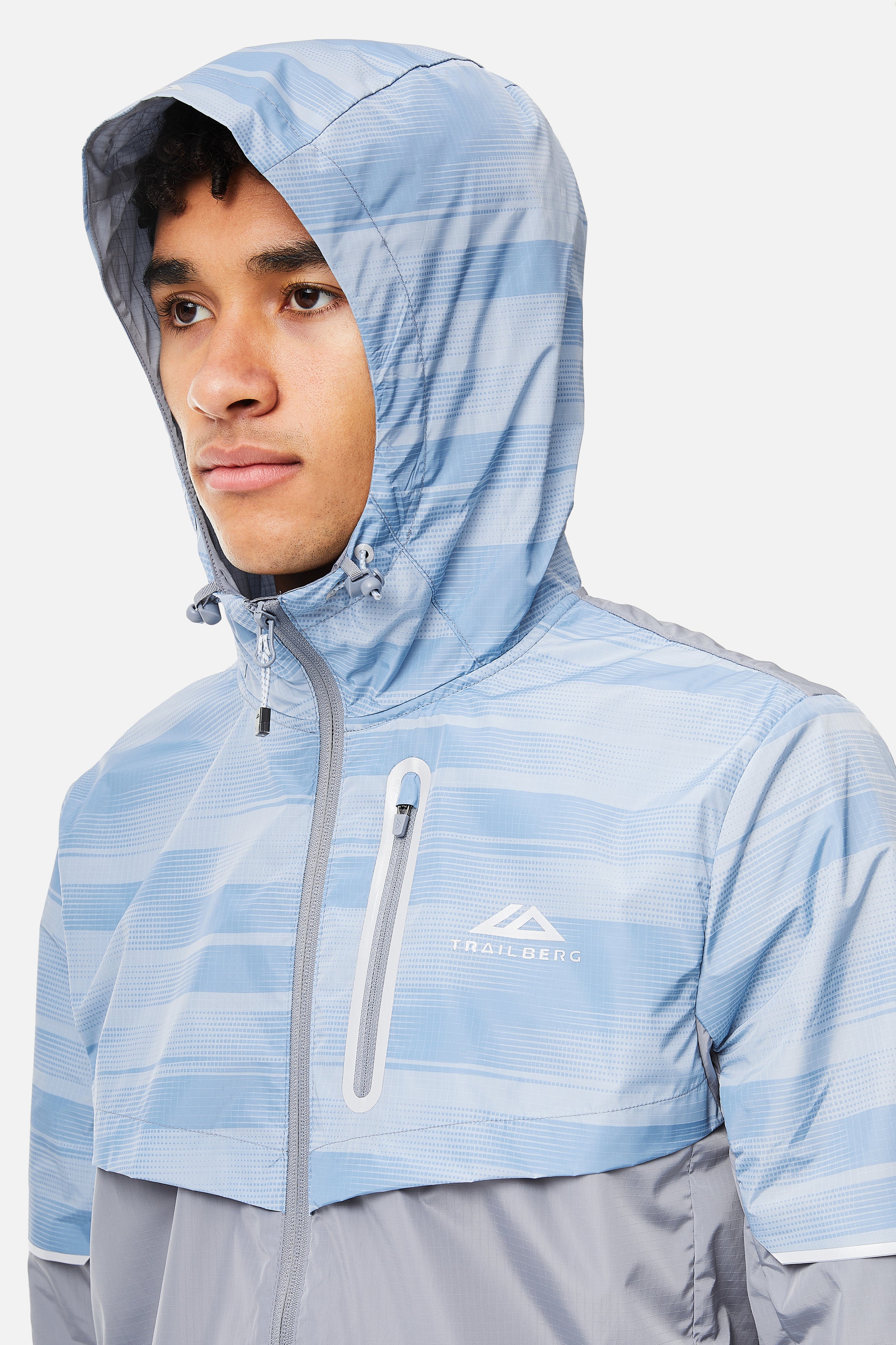 Dimension 2.0 Windbreaker - Cloud Haze/Frost Blue