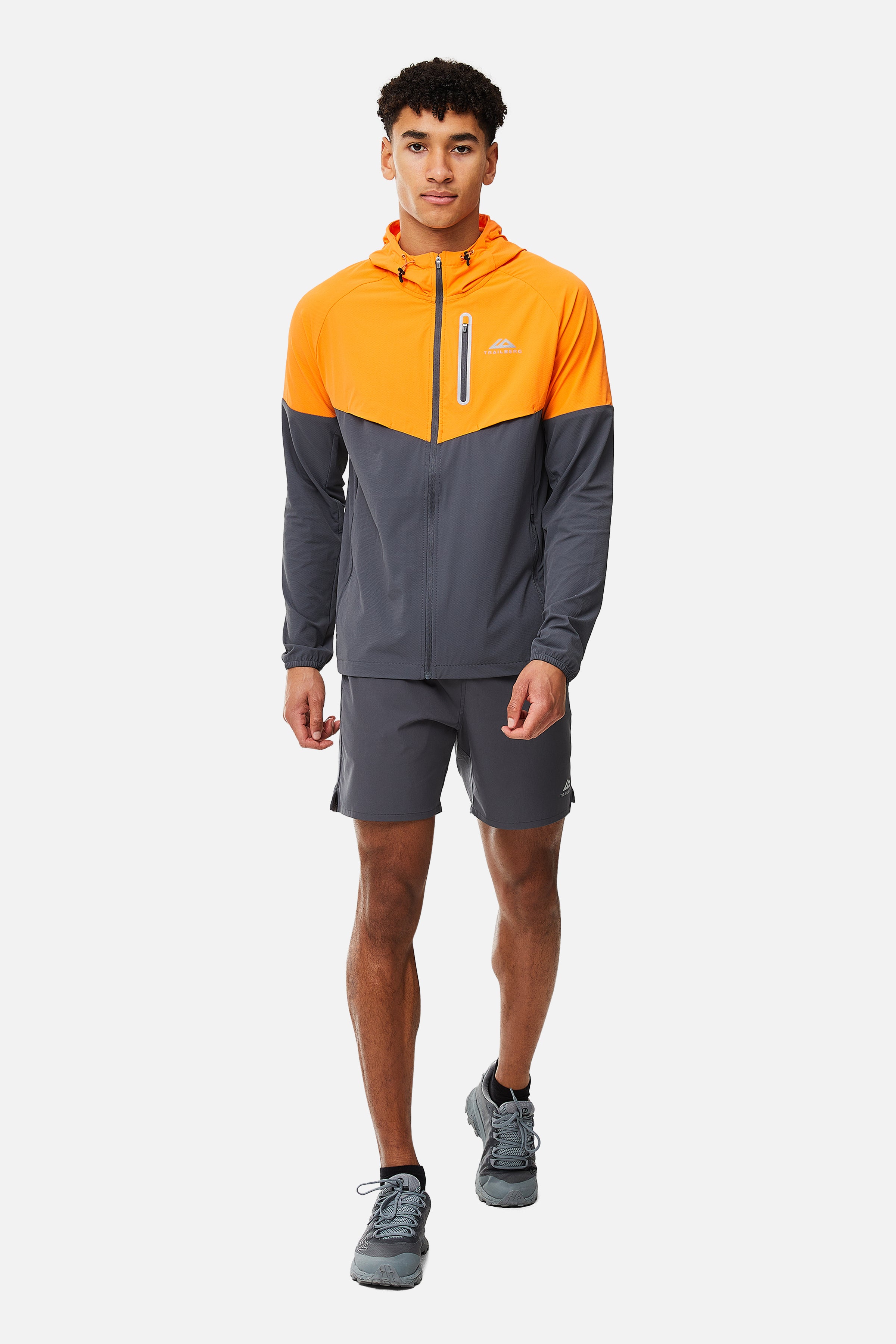 SS25 Cloud Hood - Orange Burst/Iron Grey