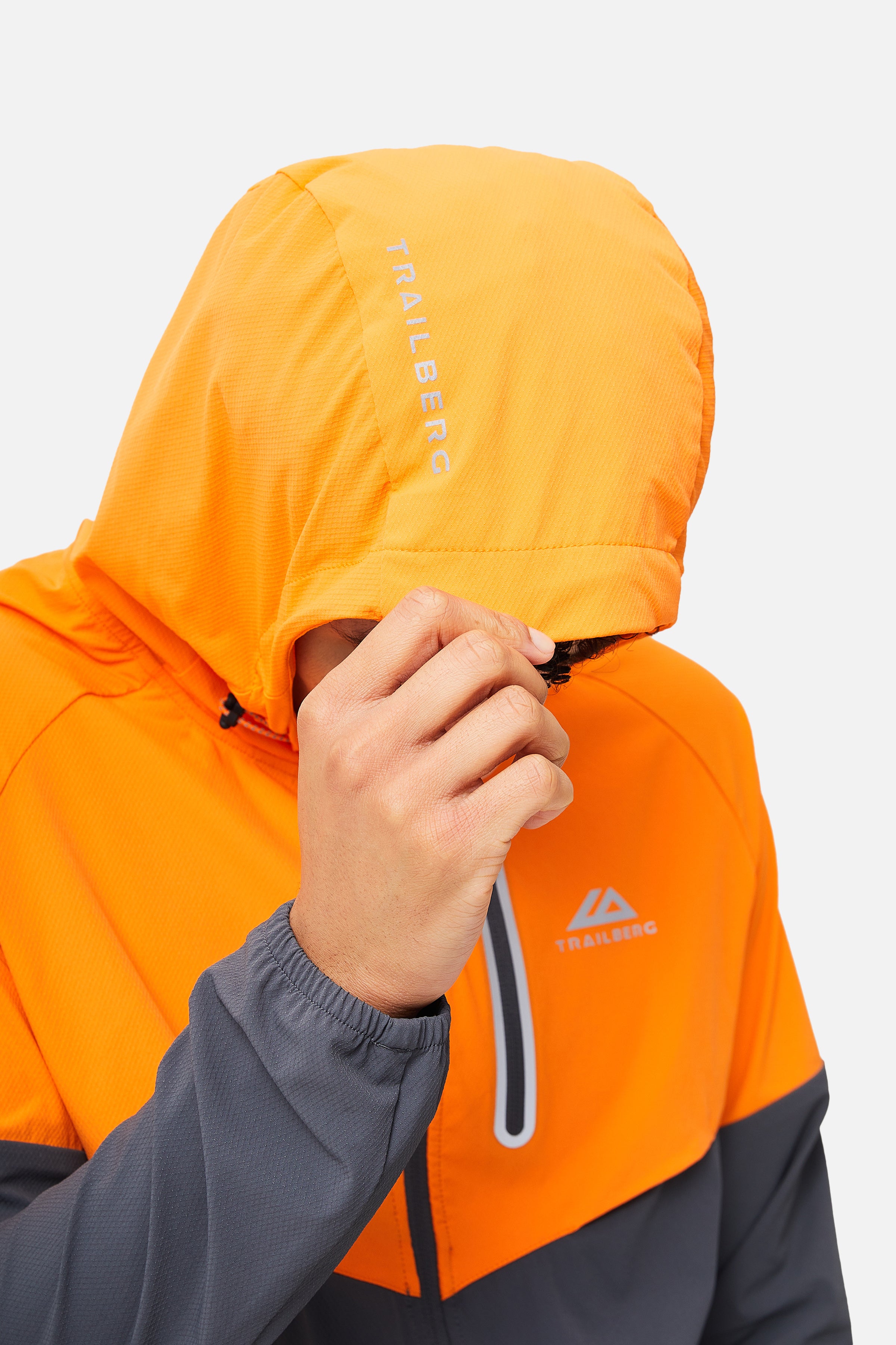 SS25 Cloud Hood - Orange Burst/Iron Grey