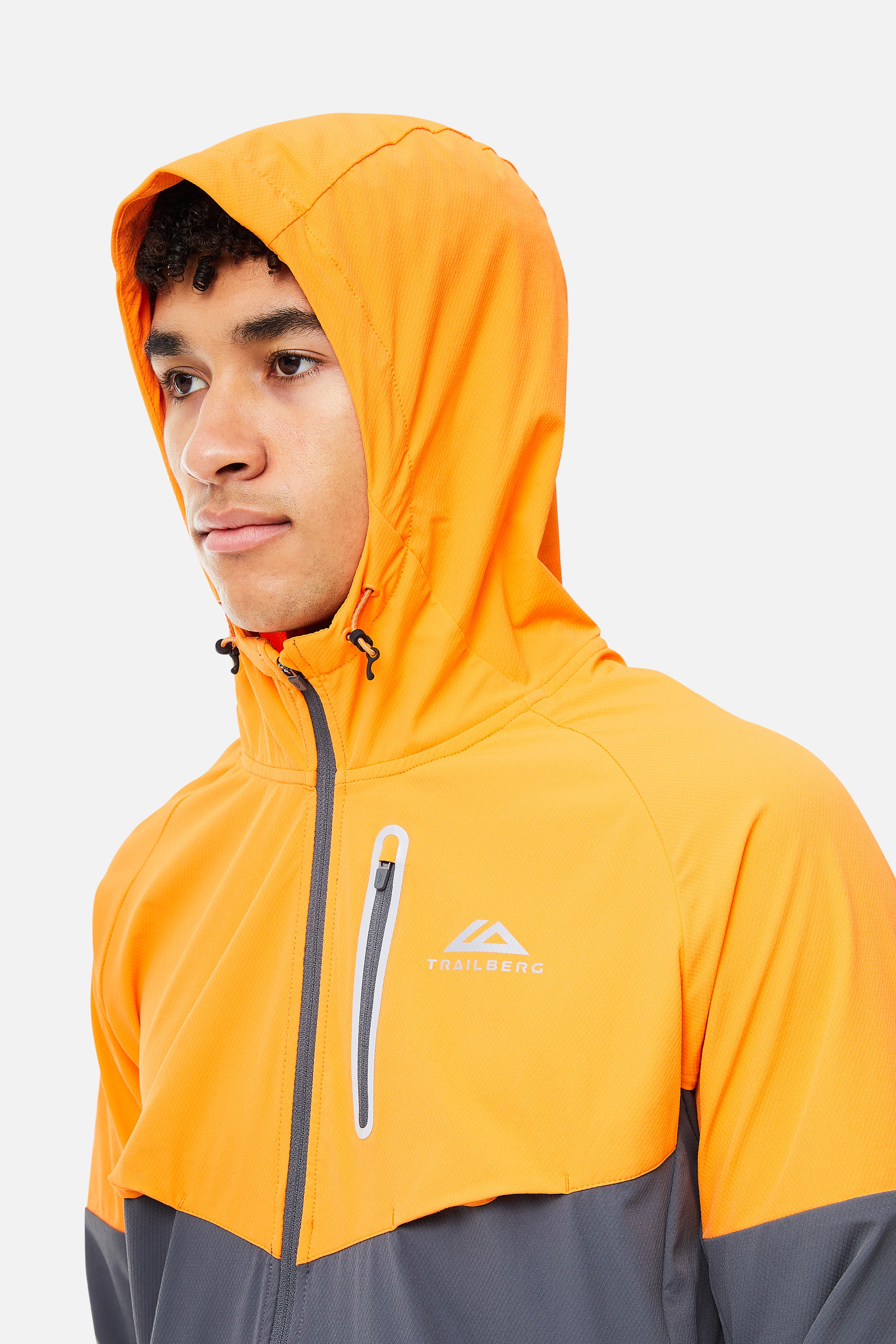 SS25 Cloud Hood - Orange Burst/Iron Grey