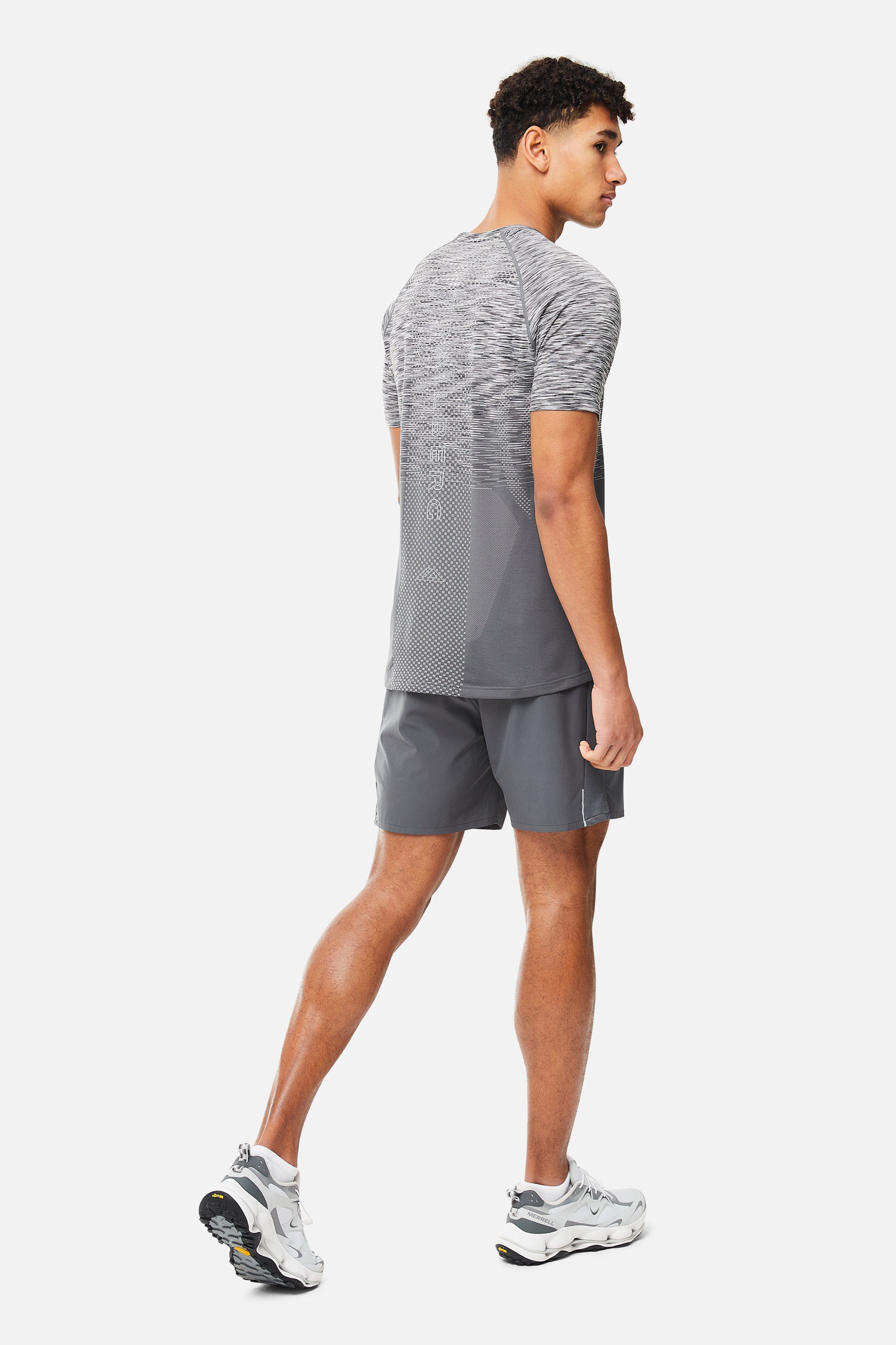 Apex Seamless Tee - Iron Grey/Moon Grey/Black/White