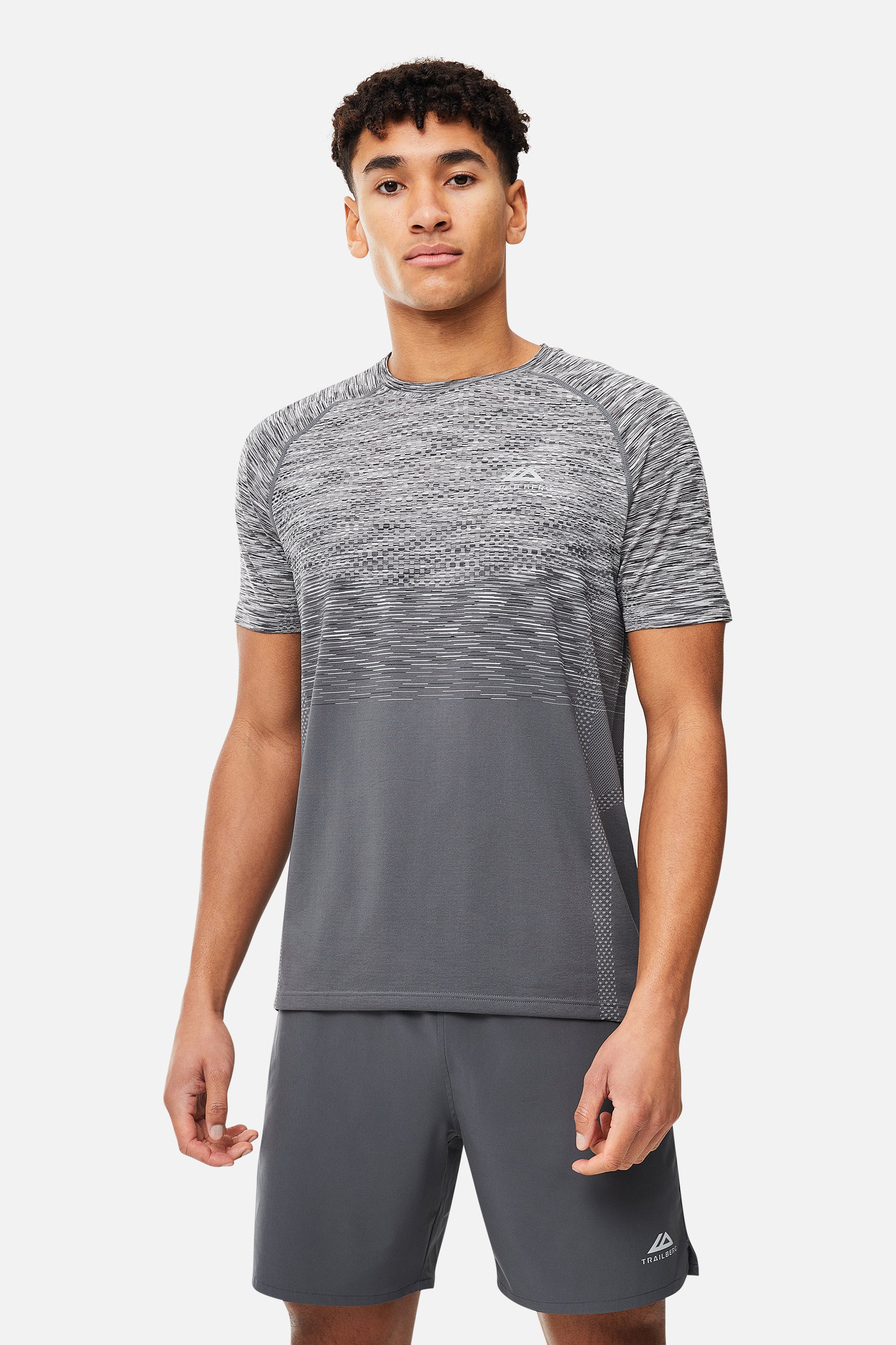 Apex Seamless Tee - Iron Grey/Moon Grey/Black/White