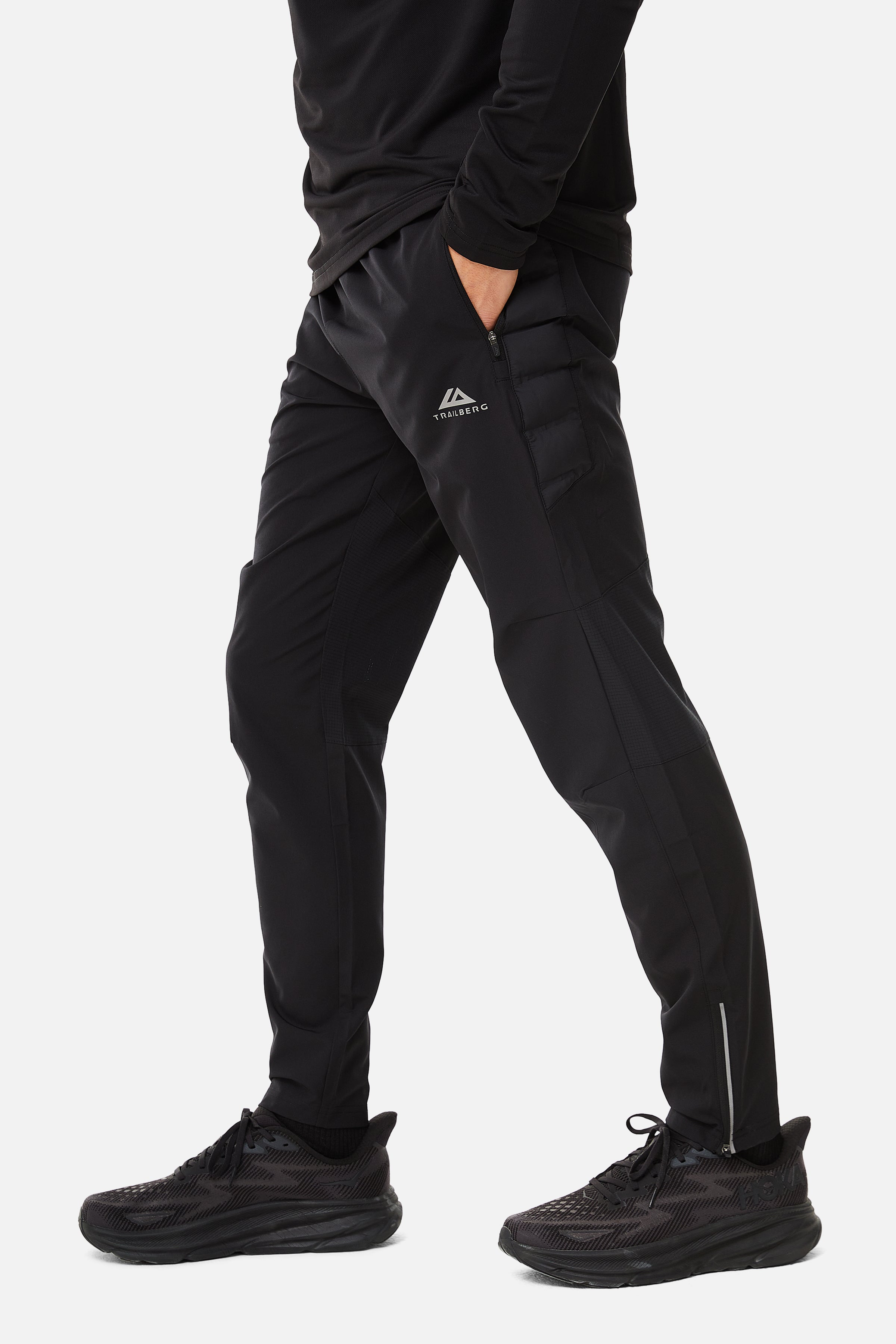 RHINE HYBRID PANT - BLACK