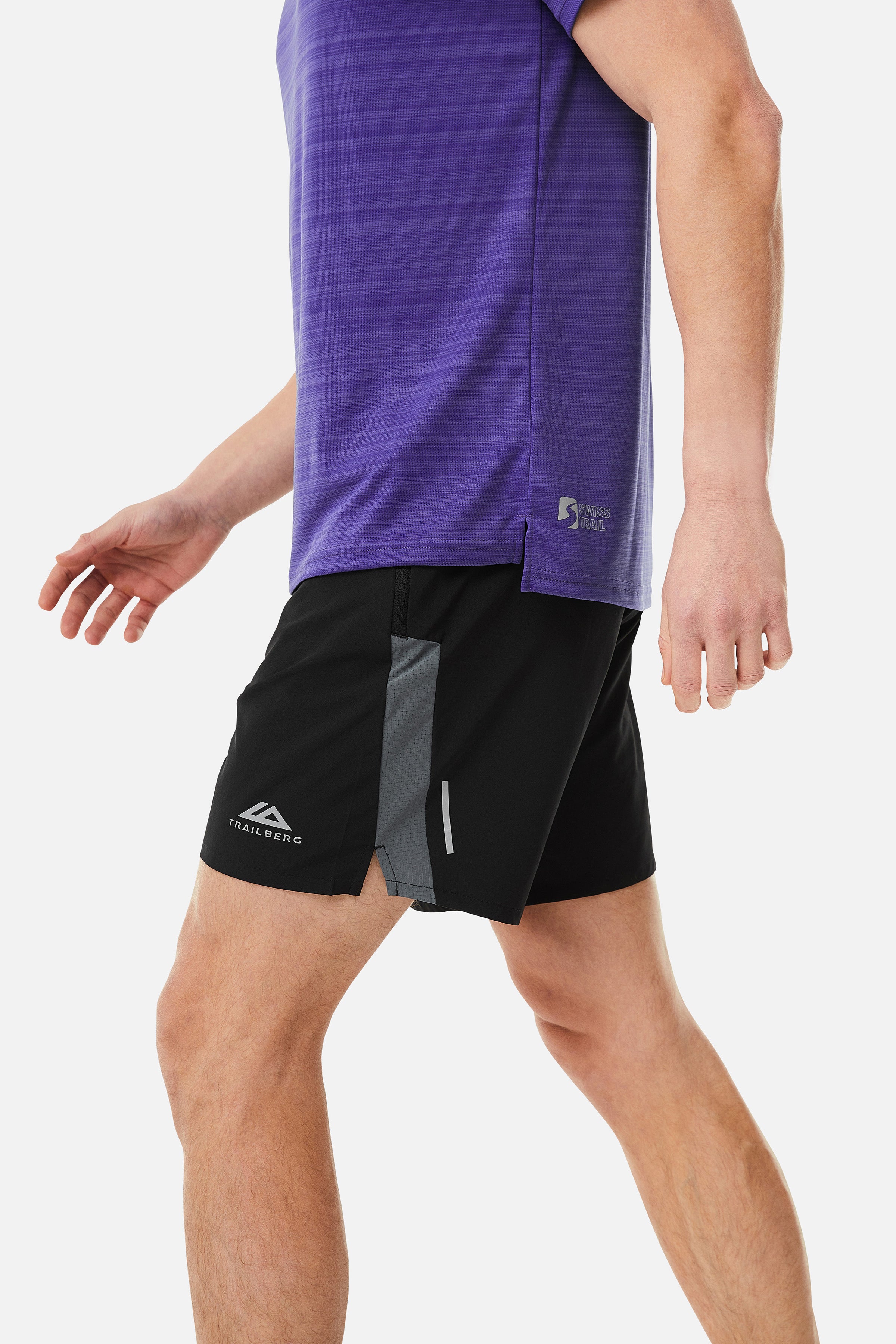 SS25 Triathlon Short - Black/Iron Grey