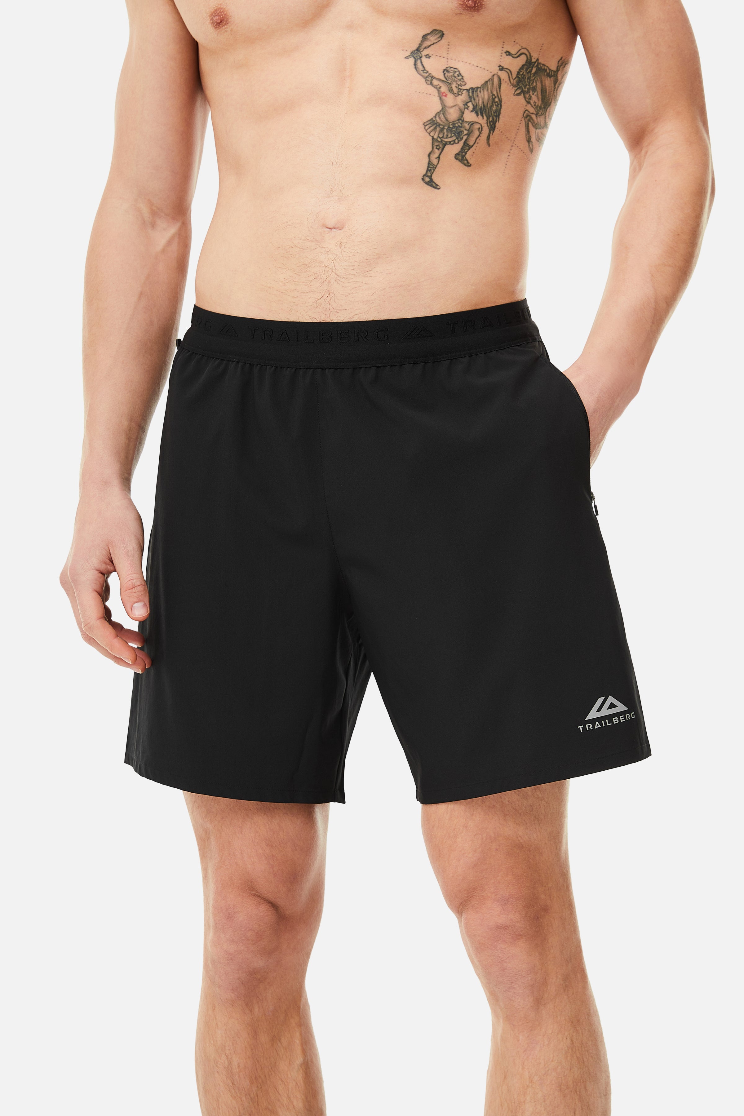 SS25 Triathlon Short - Black/Iron Grey