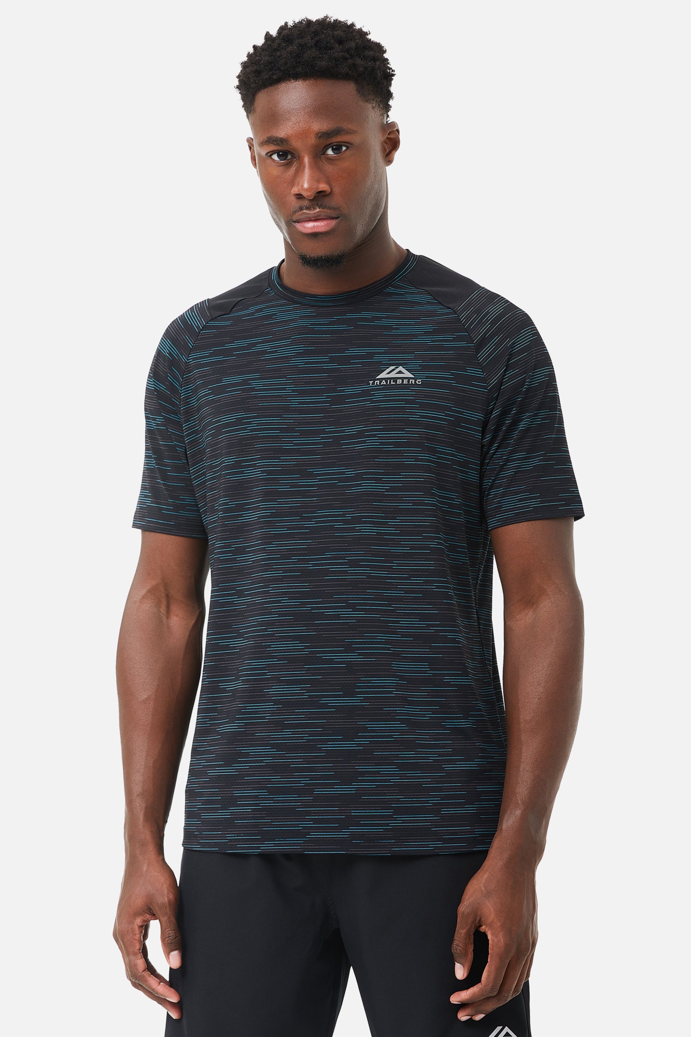 Element 2.0 Tee - Black/Grey/Blue