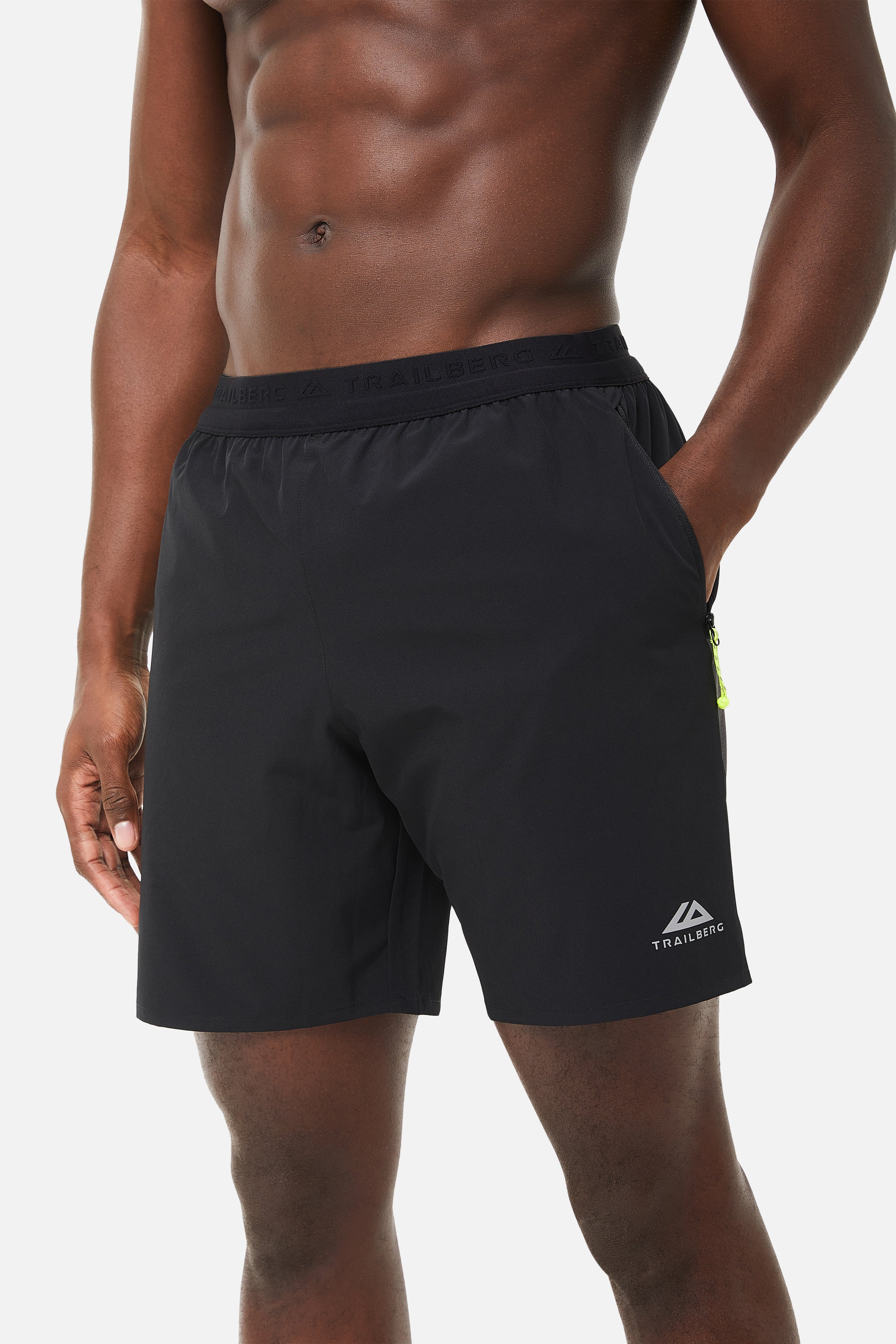 AW24 TRIATHLON SHORT - BLACK/GREY