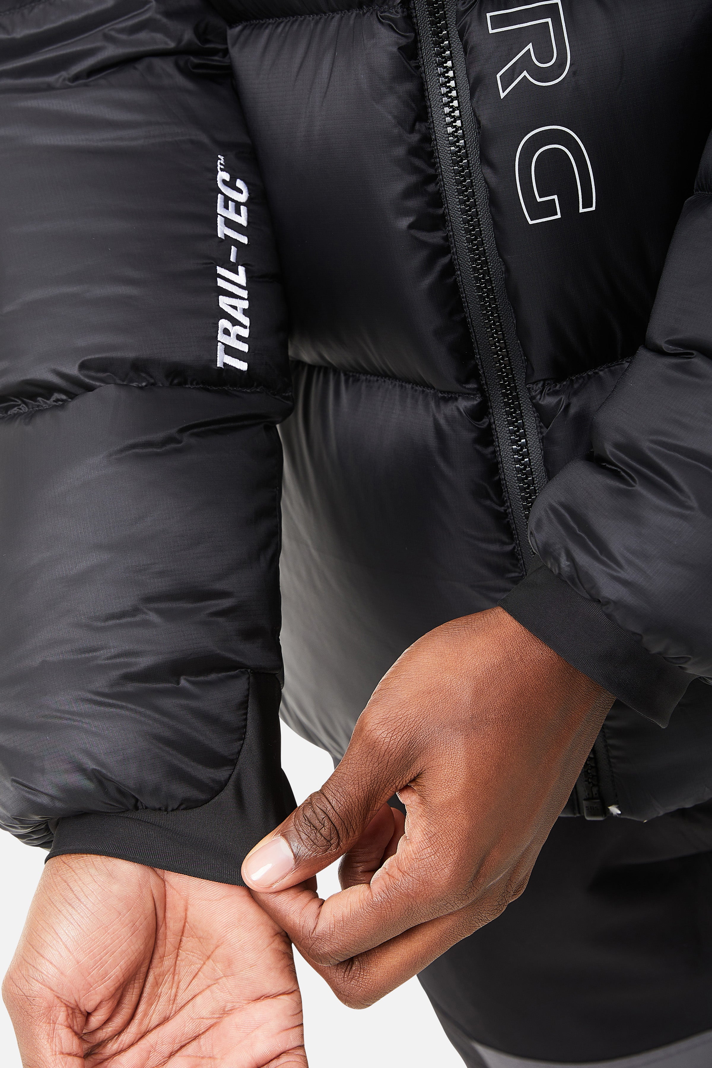 VERBIER PUFFER - BLACK