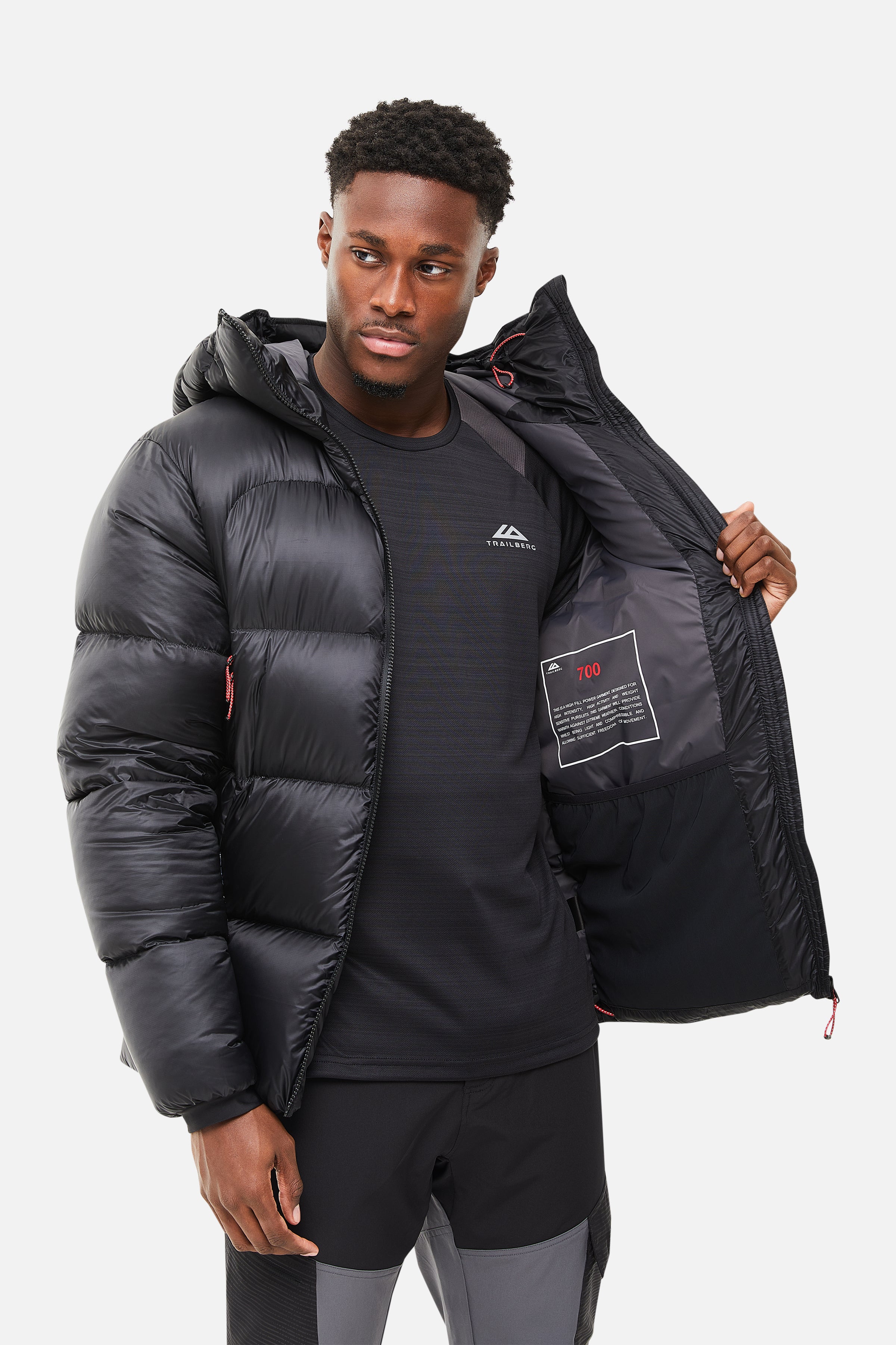 VERBIER PUFFER - BLACK