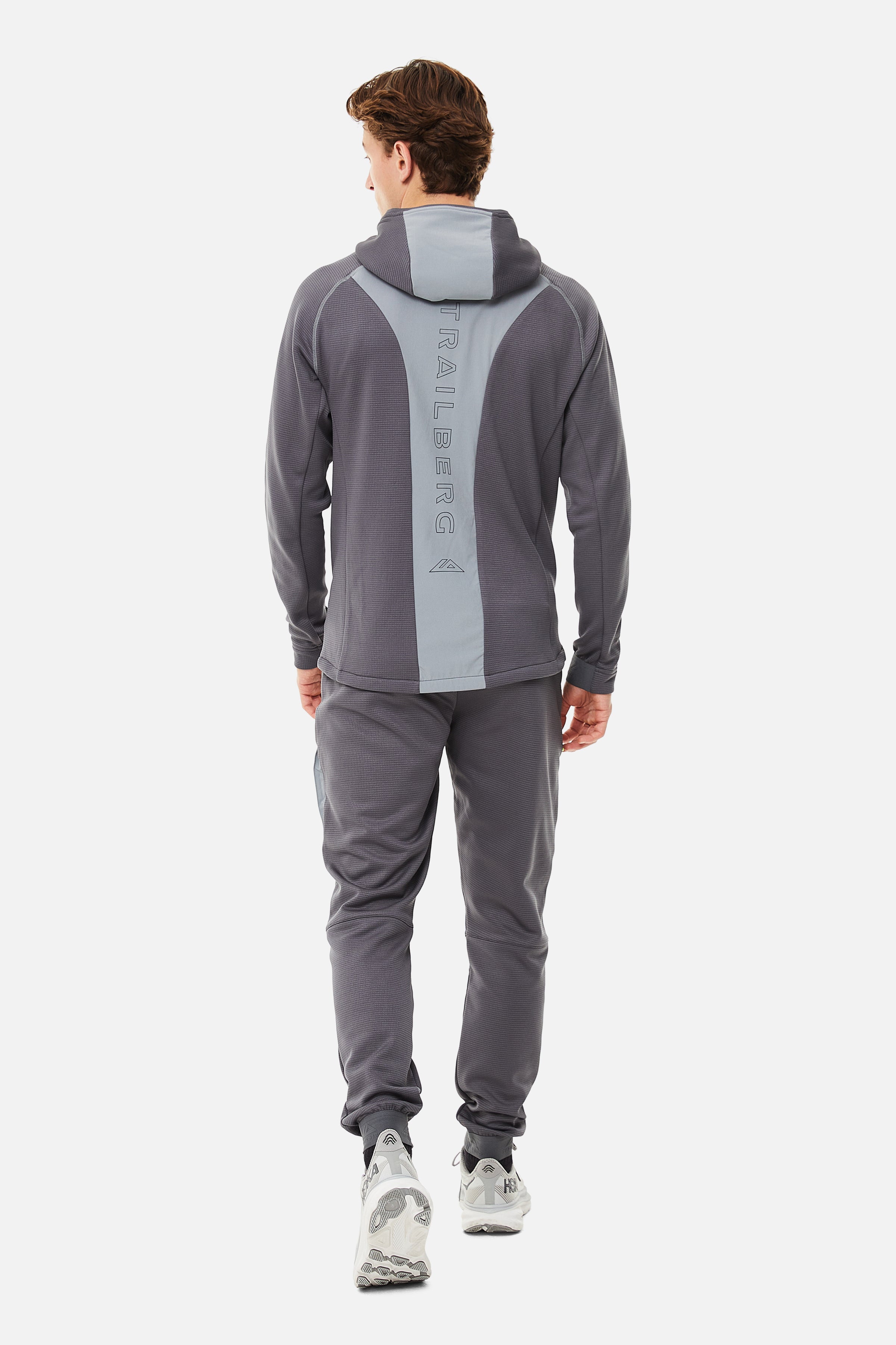 GLACIER FLEECE PANT - CHARCOAL/GREY