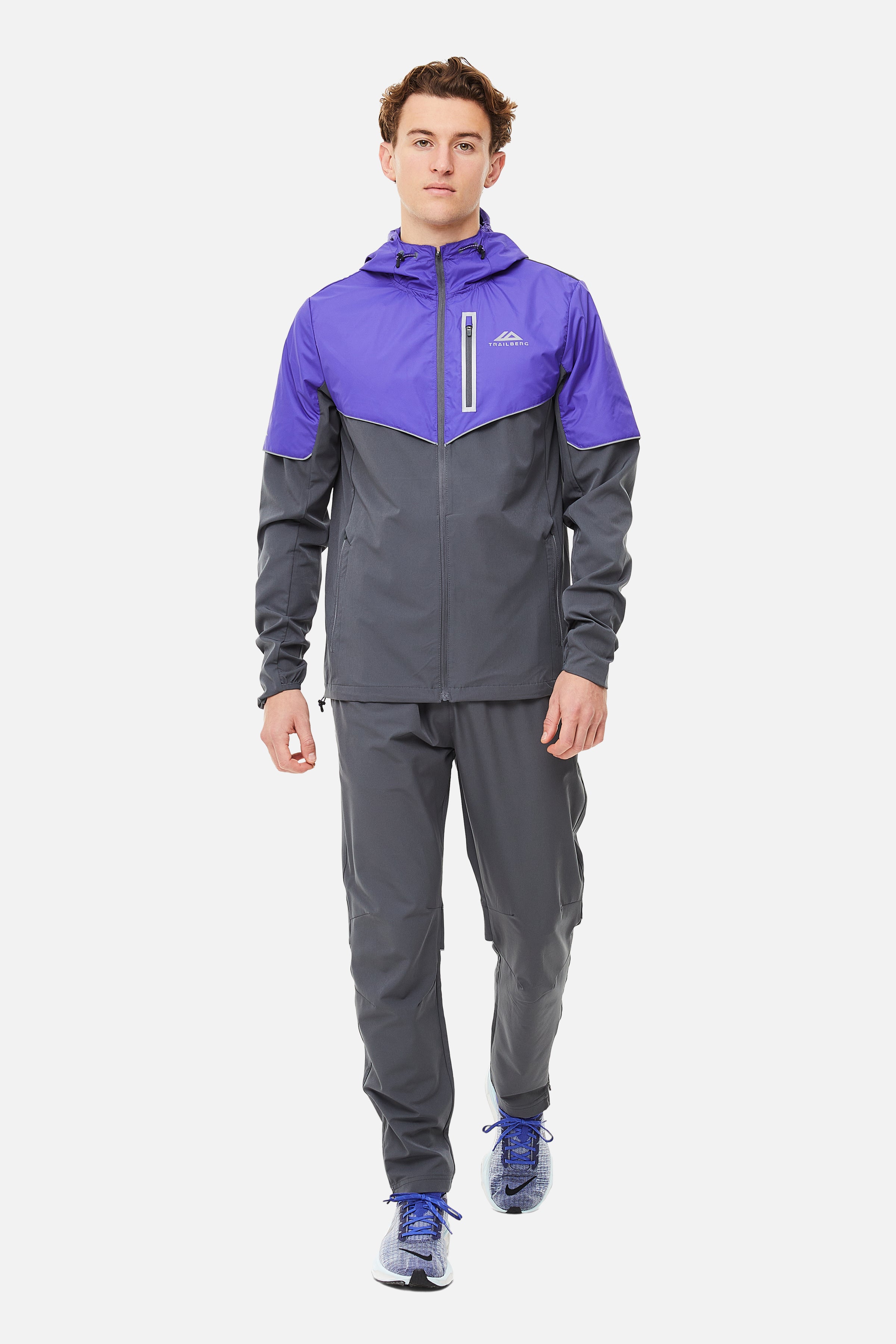 VERTIGO 2.0 TRACKSUIT - GREY/PURPLE