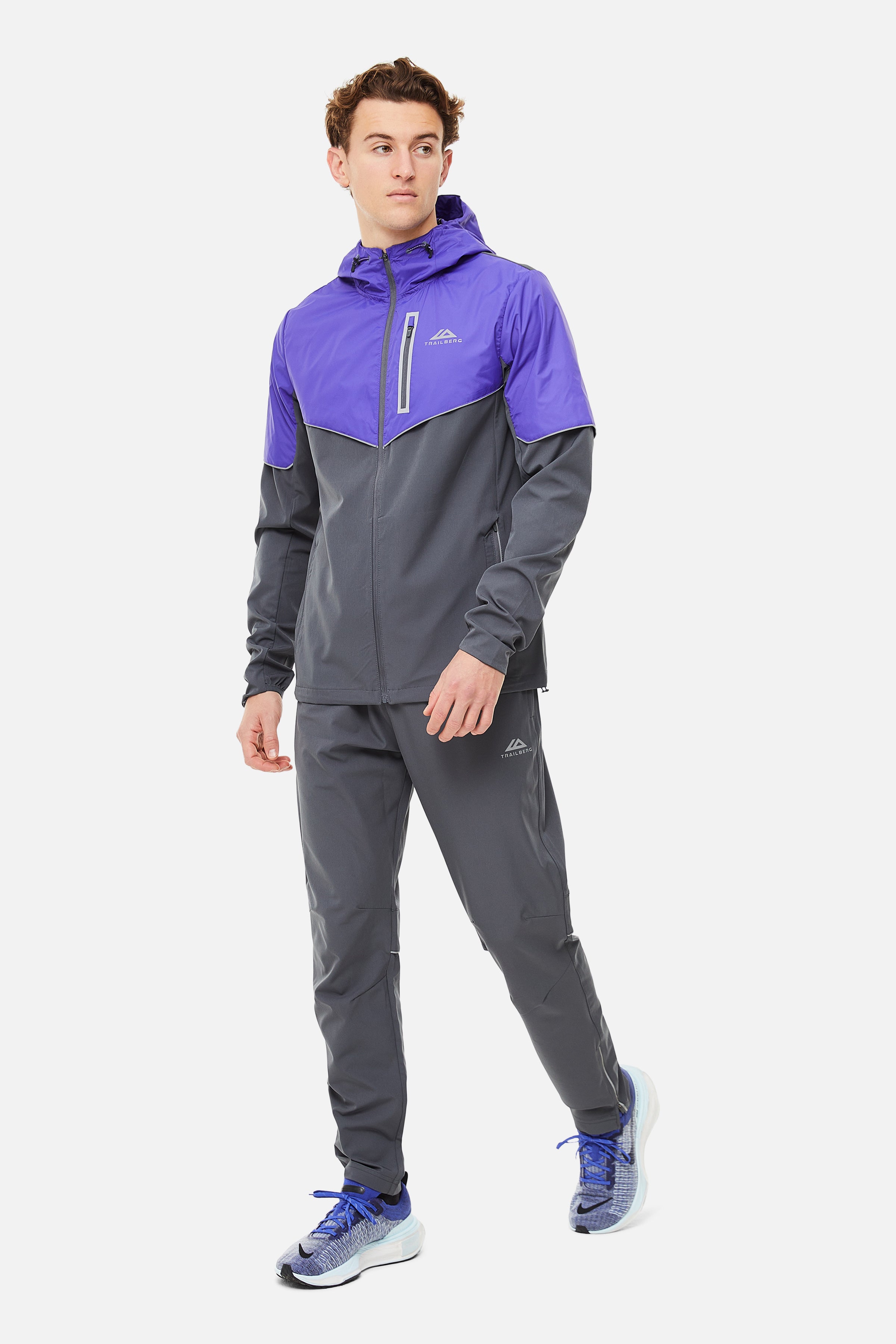 VERTIGO 2.0 TRACKSUIT - GREY/PURPLE