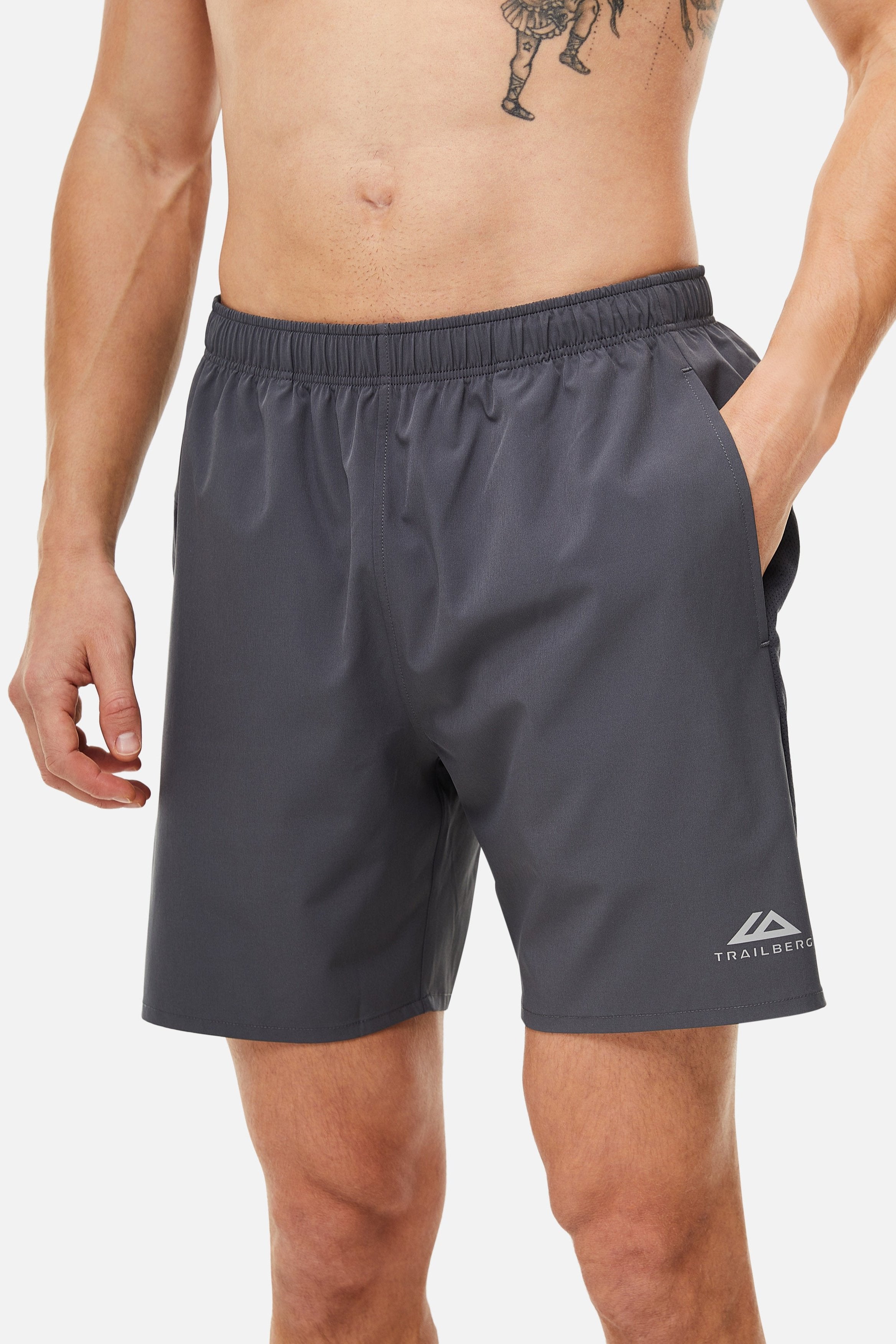 ESSENTIALS 2.0 SHORT - CHARCOAL GREY