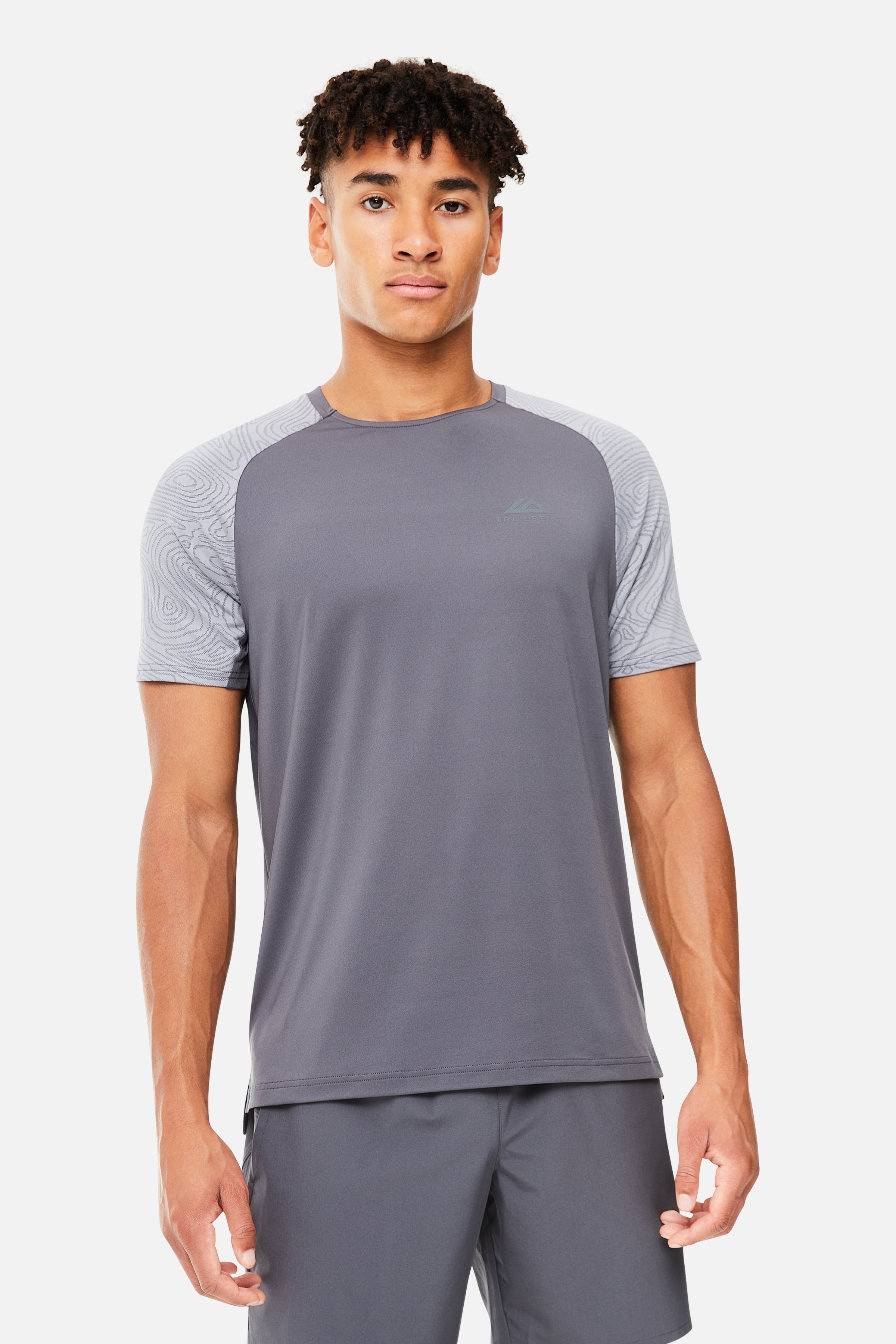 GEO TEE - GREY