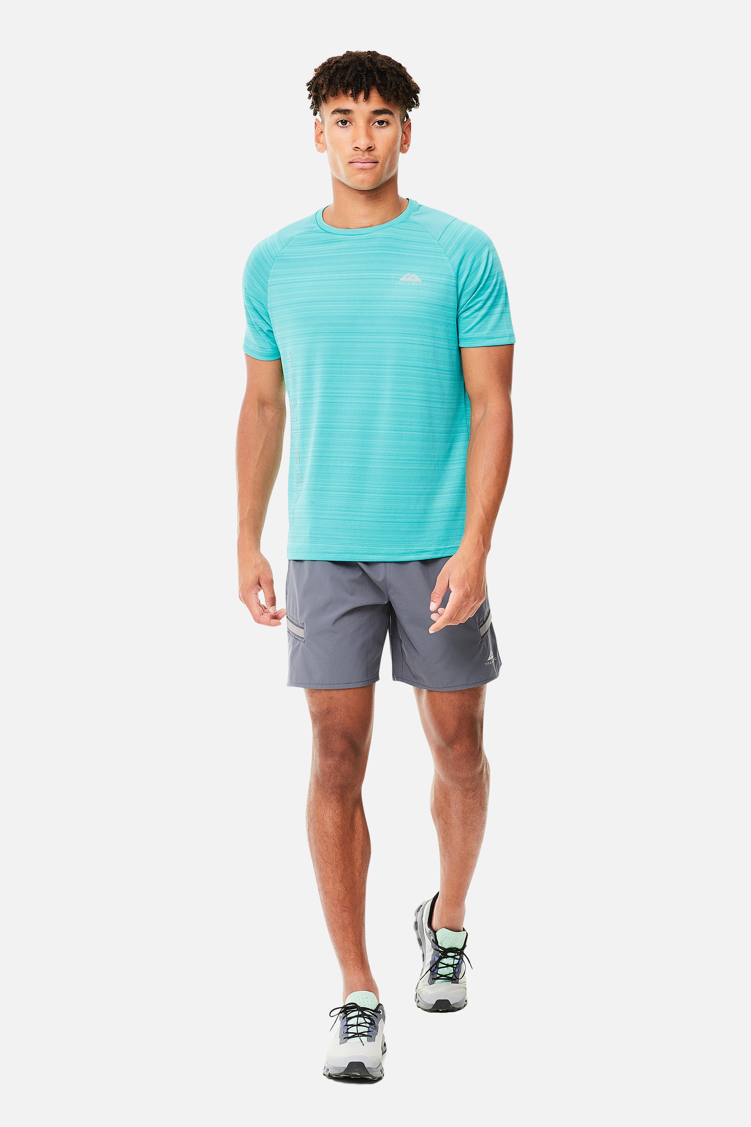 TRIATHLON TEE - TURQUOISE