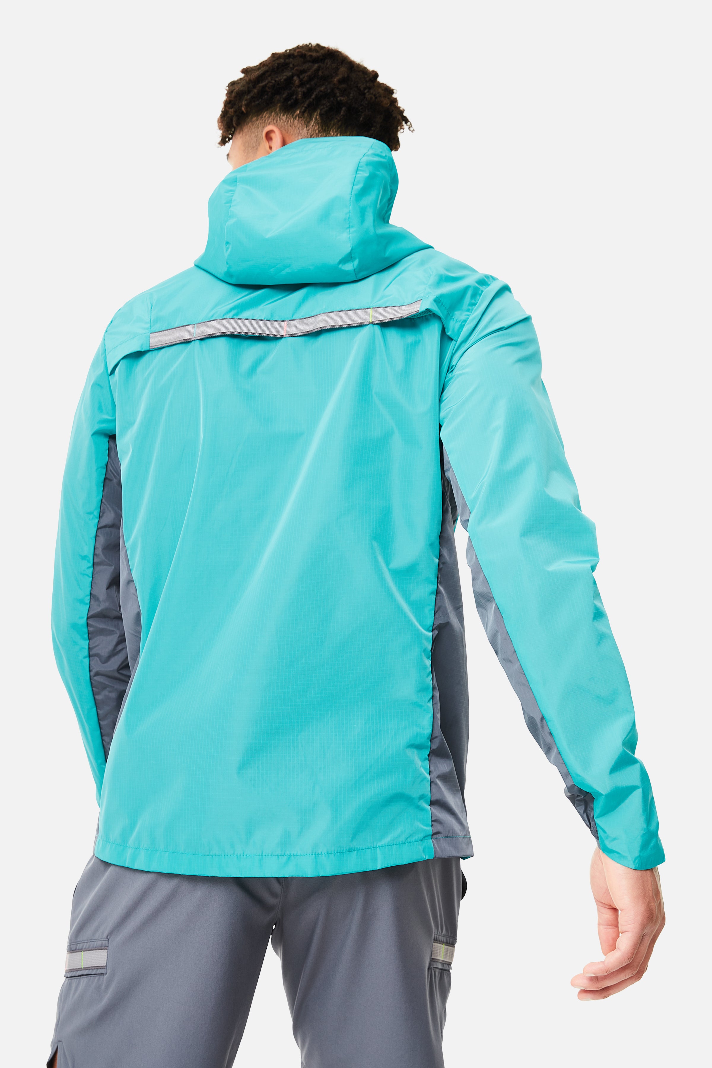 TRIATHLON WINDSET- TURQUOISE/MID GREY