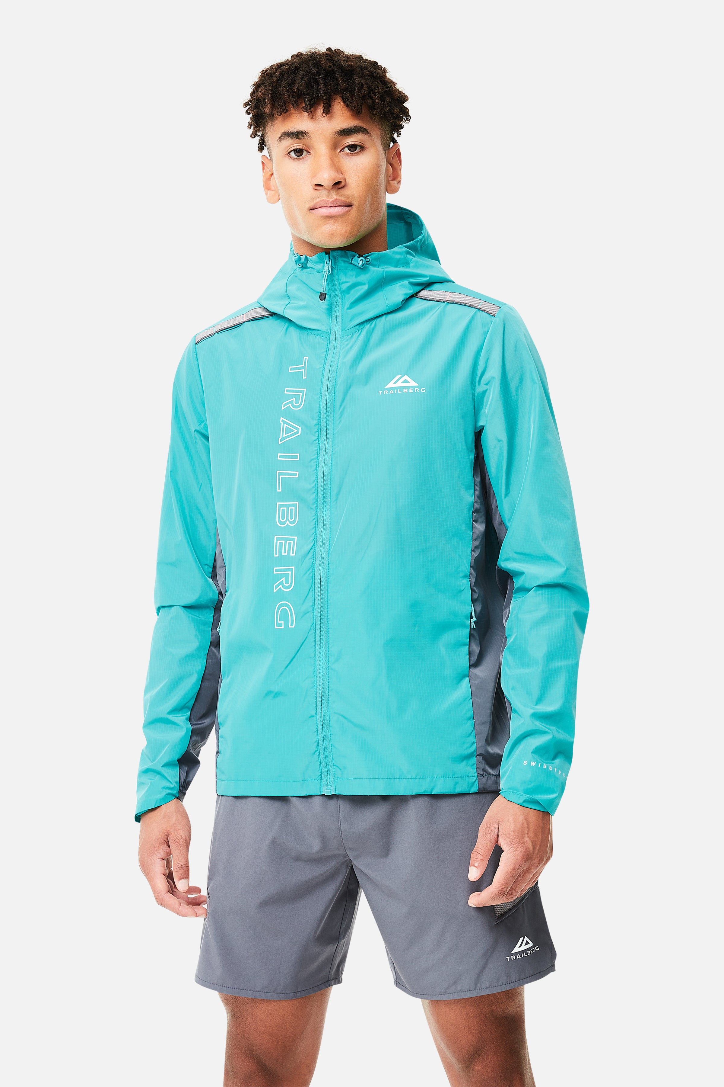 TRIATHLON WINDSET- TURQUOISE/MID GREY