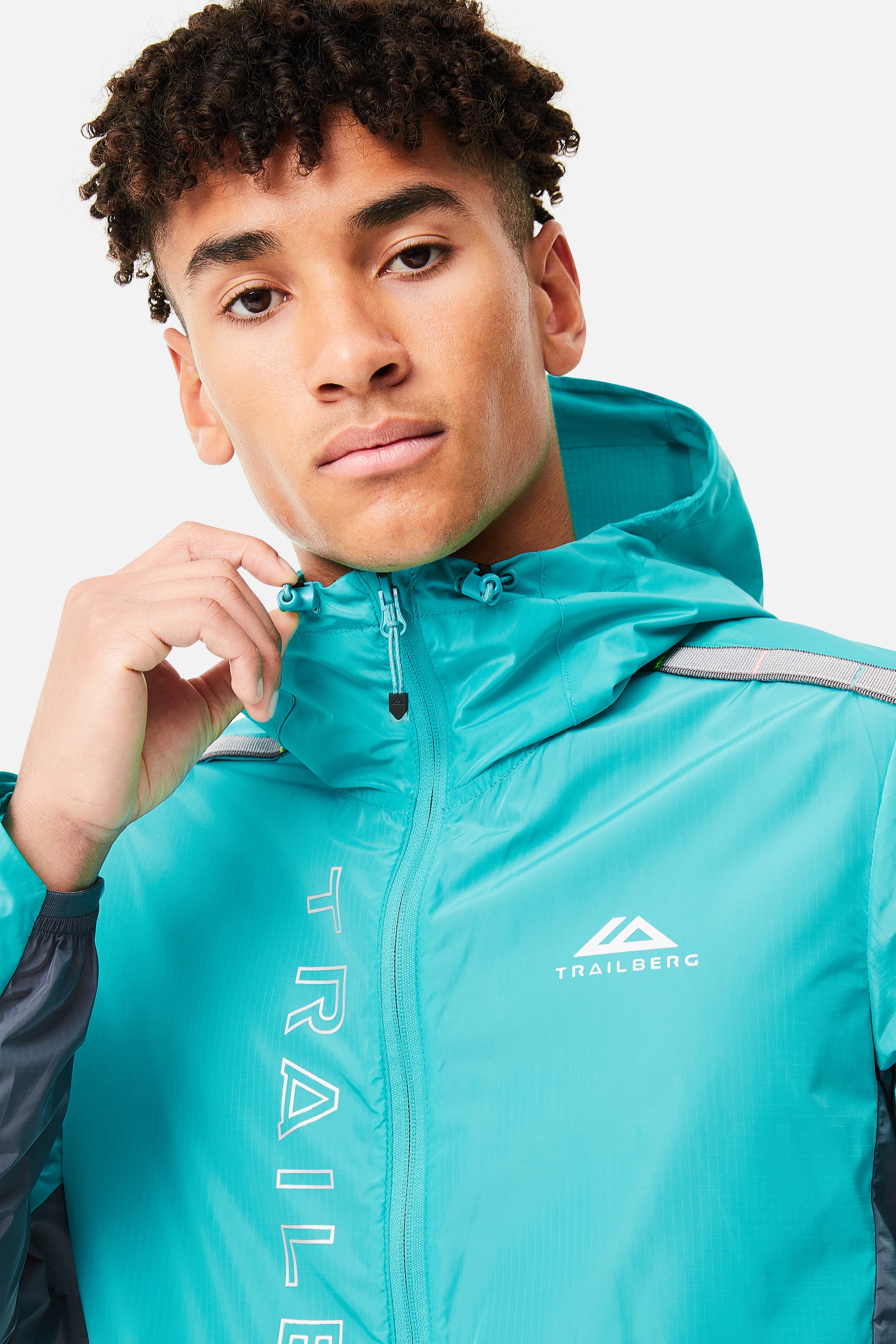 TRIATHLON WINDSET- TURQUOISE/MID GREY