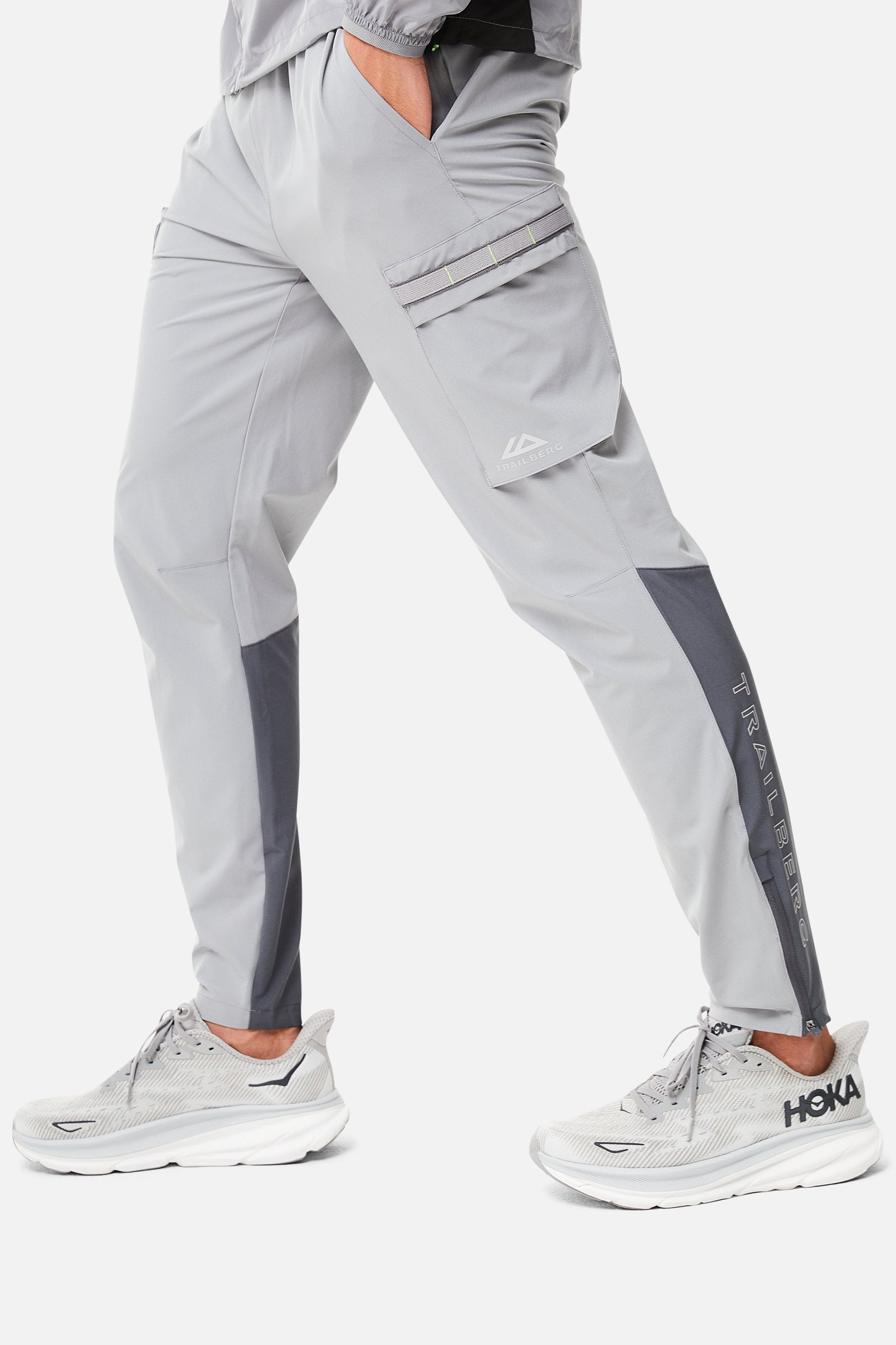 TRIATHLON TEE PANT SET - GREY