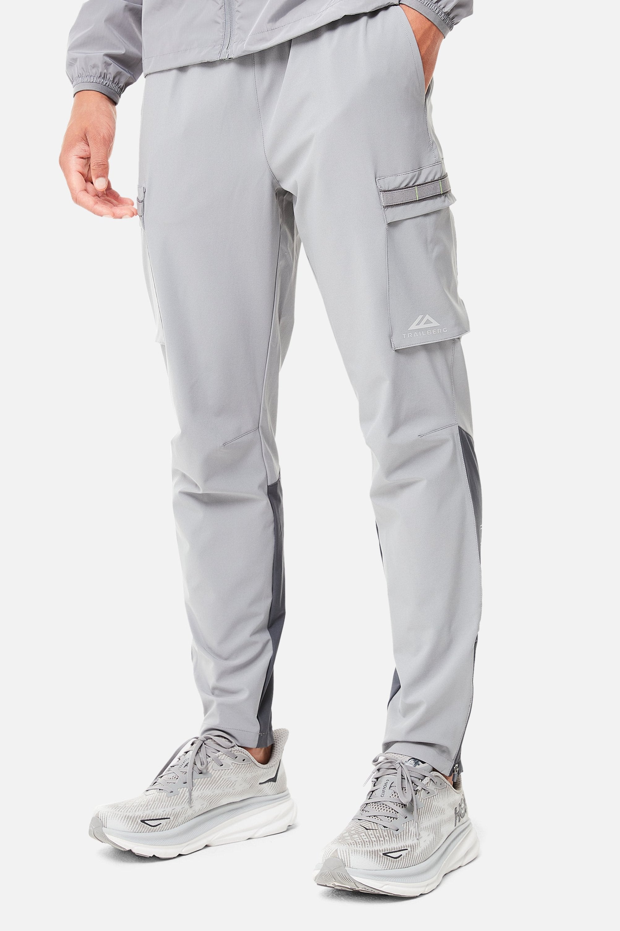 TRIATHLON TEE PANT SET - GREY