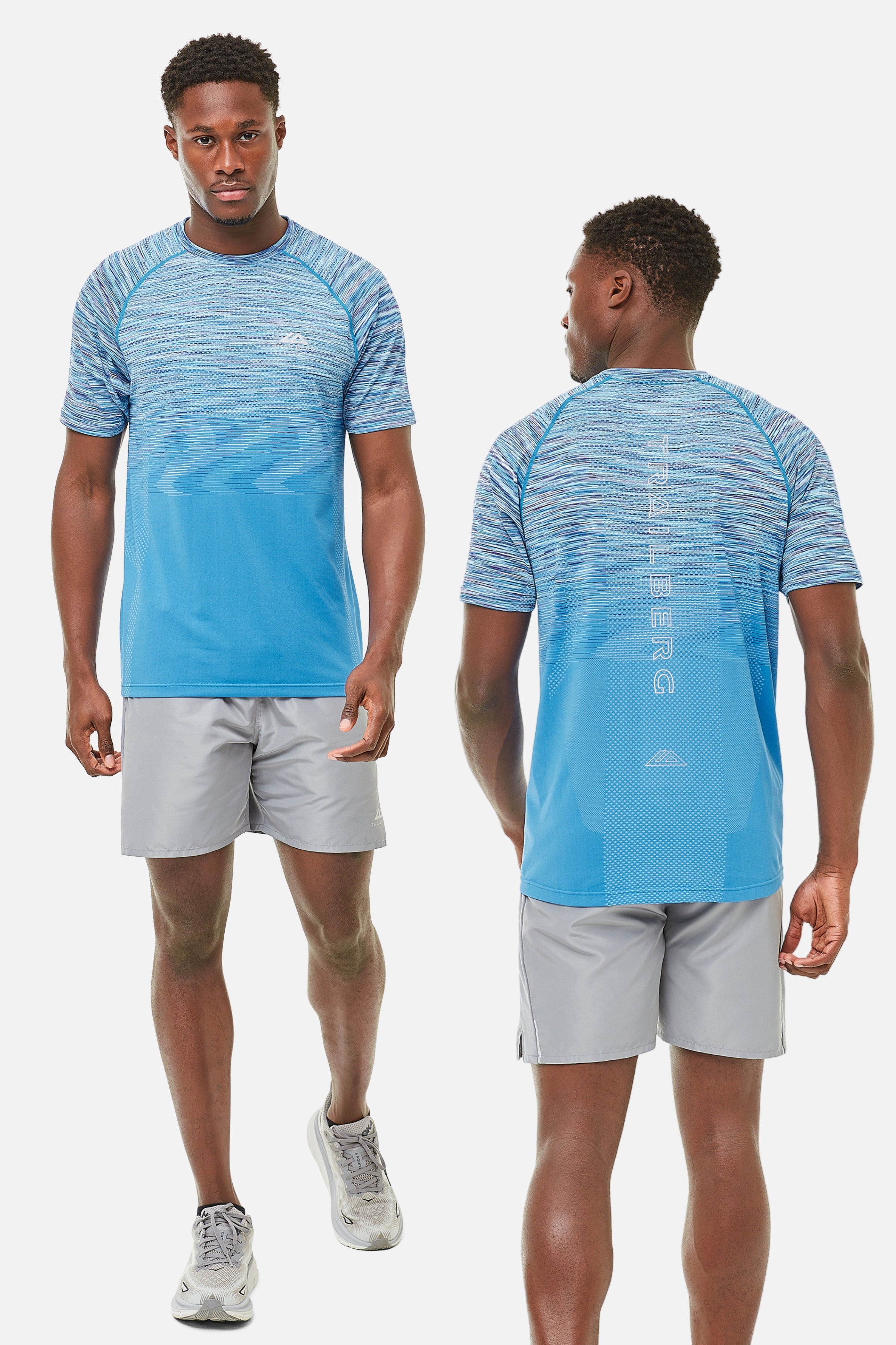 SUMMIT SEAMLESS ESSENTIALS TWINSET -LIGHT BLUE/GREY