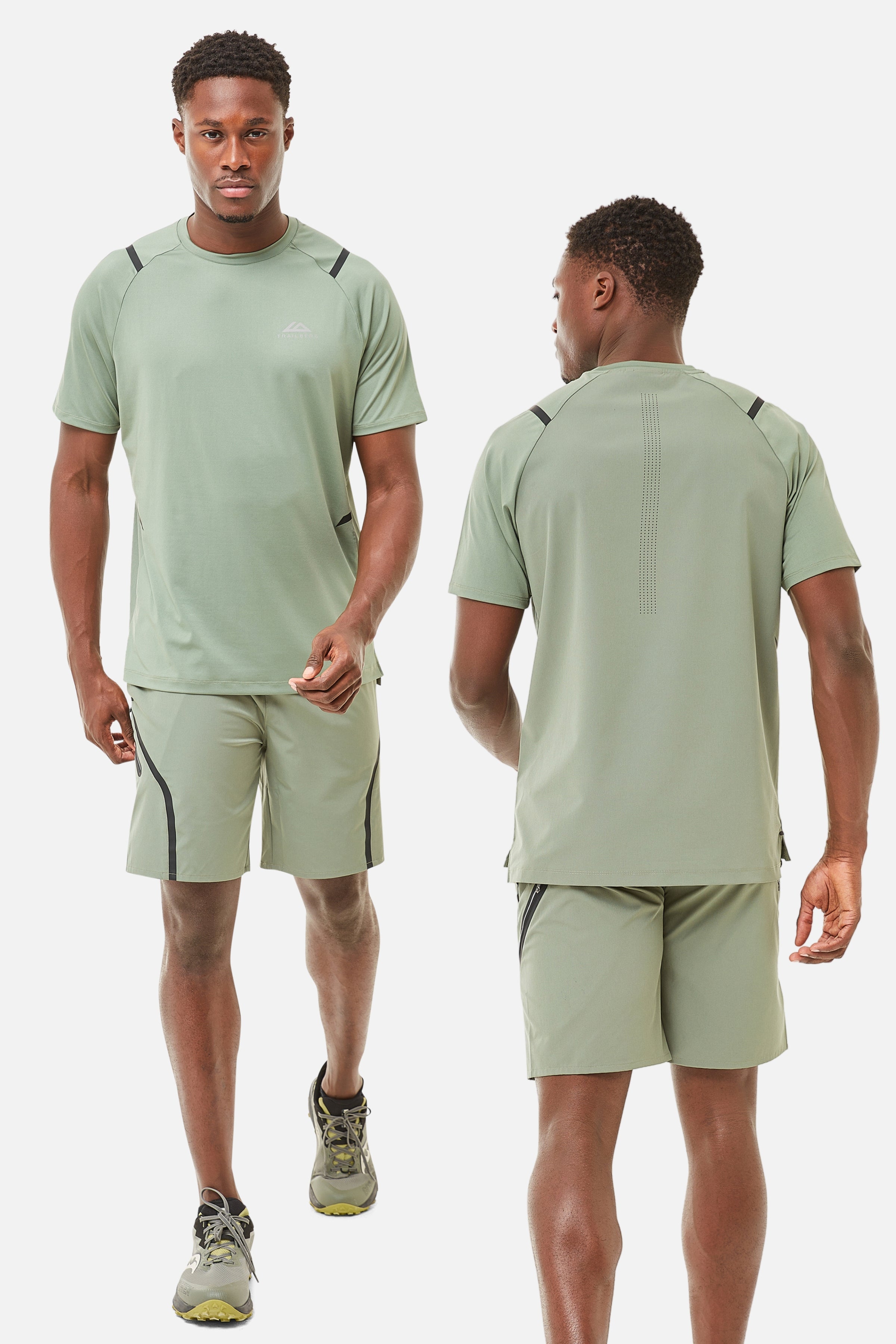 TECH TWINSET - SAGE GREEN