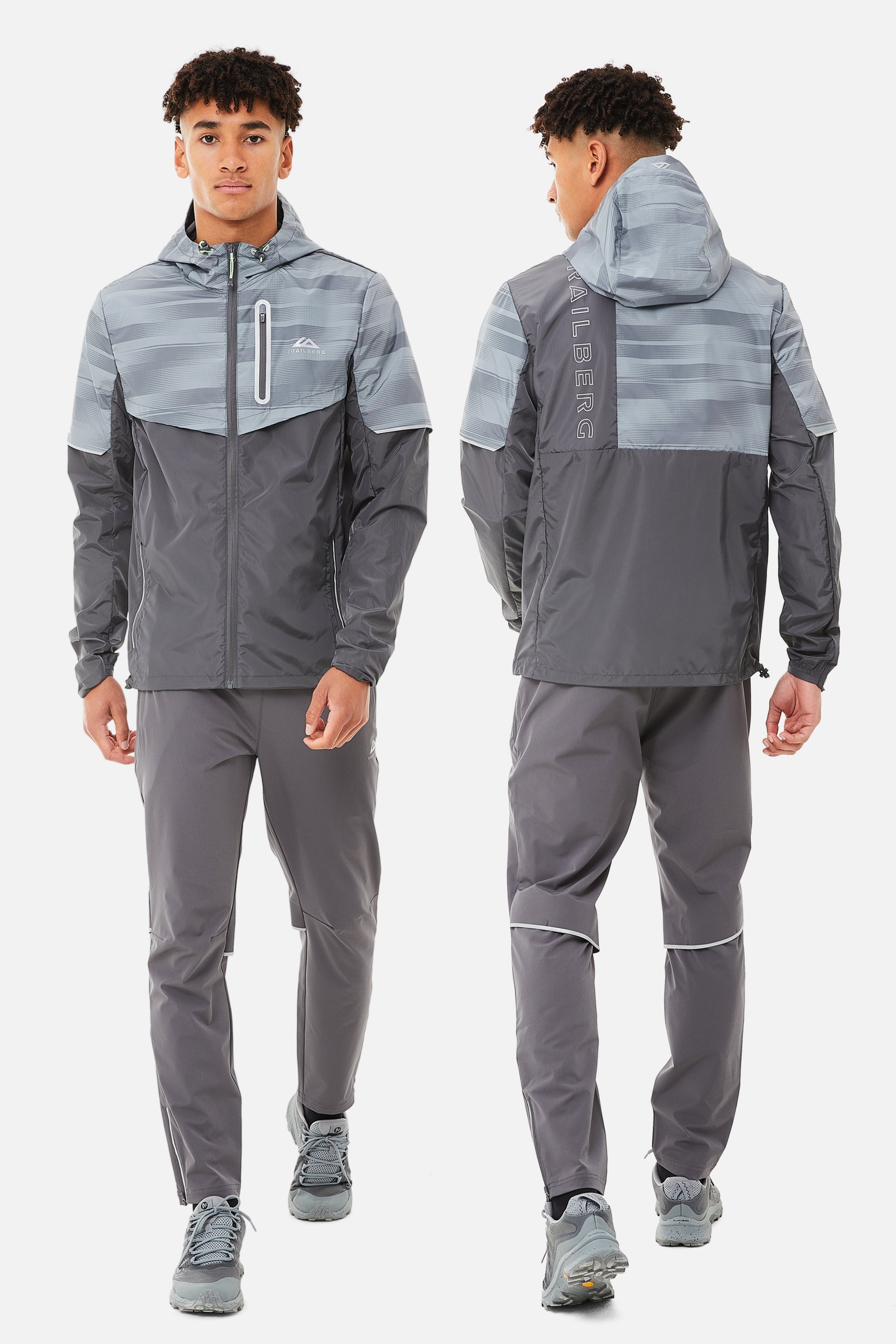 Dimension Tracksuit - Light Grey/Grey