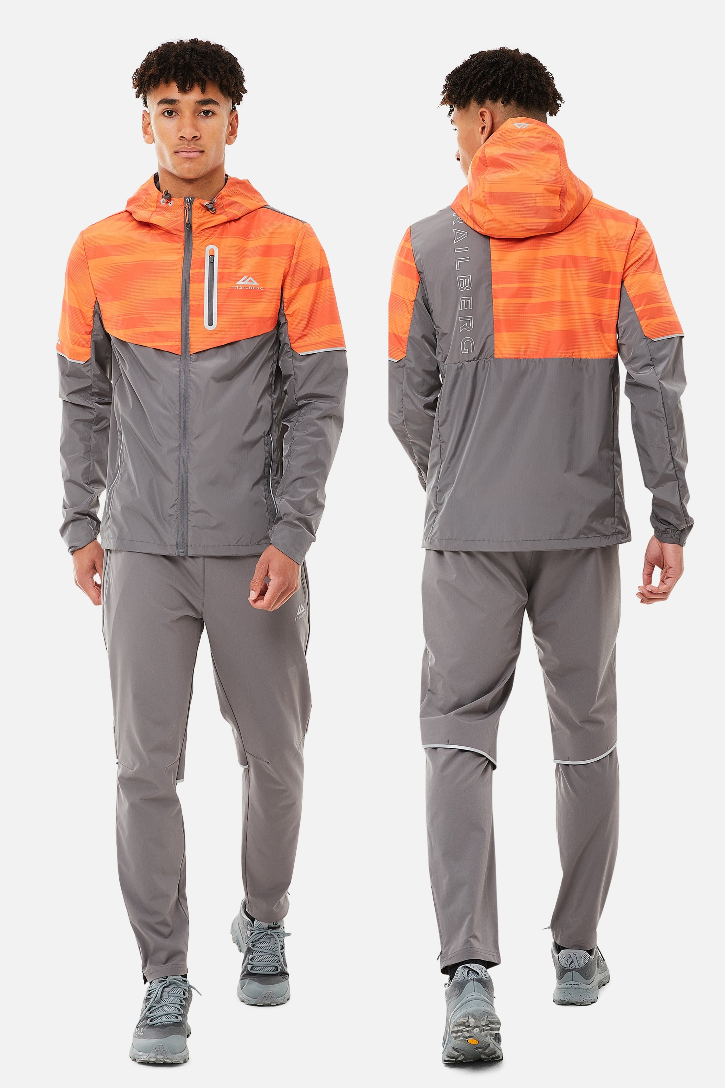 DIMENSION TRACKSUIT - ORANGE/GREY